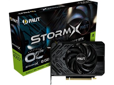 Palit RTX 4060 Ti 8 GB StormX OC (图片来源：Palit)