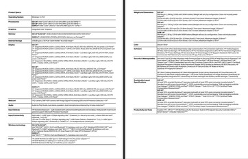 规格HP ProBook 4 G2i