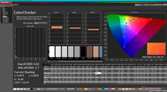 校准后的 ColorChecker