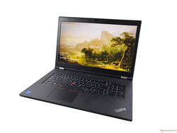 审查。联想ThinkPad P17 G2，测试设备由以下公司提供