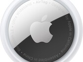 Apple的 AirTag 追踪器（如图）将于今年夏天进行重大更新。(图片来源：Apple)