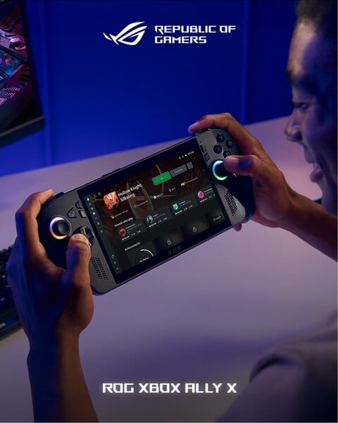 华硕 ROG Xbox Ally X 意大利 Facebook 广告（图片来源：华硕玩家共和国 Facebook）