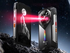 Fossibot F113 智能手机配备了一个 6400 万像素的红外摄像头，可以在纯黑环境下拍摄物体。(图片来源：Fossibot）