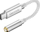 Questyle Qlink-C 是一款入门级 USB-C DAC，仅重 5 克（0.17 盎司）。(图片来源：Questyle）