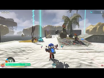 图为：《Splatoon Raiders》的游戏截图。