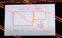 以下是 AMD 的 12 核 Zen 6 CCD 的外观（图片来源：YouTube 上的 Moore&#039;s Law is Dead）