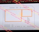 以下是 AMD 的 12 核 Zen 6 CCD 的外观（图片来源：YouTube 上的 Moore's Law is Dead）