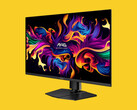 微星 MAG 321UP X24 4K 游戏显示器拥有 5 层串联 OLED 面板和 240 Hz 刷新率。(图片来源：微星科技，已编辑）