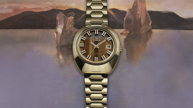 ...棕色表盘。(图片来源：Timex）