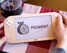 Figment 将其新型电子阅读器与游戏手柄搭配使用（图片来源：Pedro Makes）