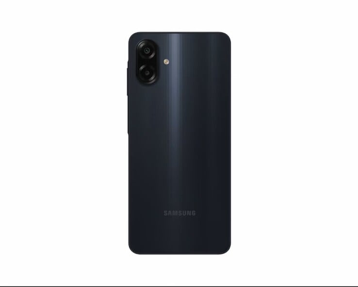 三星Galaxy M07 只有黑色可选（图片来源：三星）
