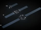 Starlink V3 硬件的示意图。