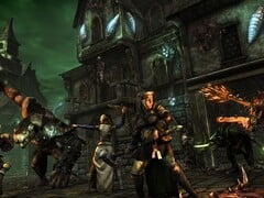 一张展示《莫德海姆:诅咒之城》(Mordheim: City of the Damned)中角色的图片,该游戏已在 Steam 上架发售。