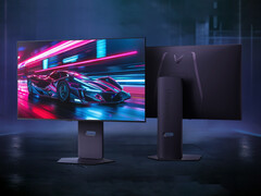 UltraGear OLED 32GX850A 配有可调节支架。(图片来源：LG）