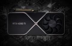 RTX 4090 Ti据称突破了100 TFLOPS的障碍。(图片来源。Nvidia（模拟的3090）/Unsplash - Daniel R Deakin)