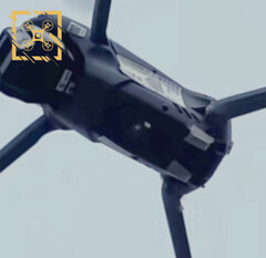 据称是 Air 3S 底部的图片。(图片来源 @Quadro_News)