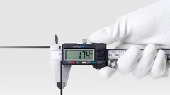 Meizu 21 的显示屏下巴,实测。(来源:Meizu)