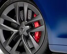 新型Model S Plaid碳陶瓷刹车套件（图片：特斯拉）。
