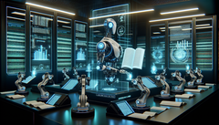 根据 Seer Interactive 的一项新研究，法律硕士非常重视最新内容。(图片来源：DallE3）