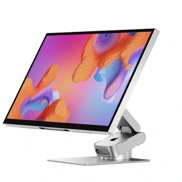 可以安装 Mac Mini。(图片来源：Alogic）