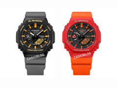 从左到右依次为卡西欧 G-Shock GA-B2100DF-1A 和 GA-B2100DF-4A。(图片来源：Casioblog）
