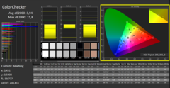 CalMAN - ColorChecker（已校准）。