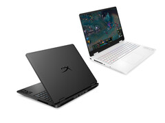 新推出的惠普 Omen 16 有两种颜色可供选择。(图片来源：惠普）