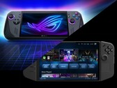 华硕 ROG Ally X（上）和联想Legion Go（下）。