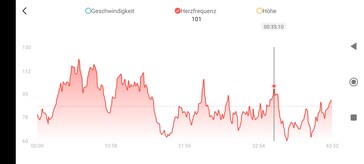 用Amazfit GTR 4测量心率。