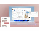 展示 Windows 11 Phone Link 功能的截图。(图片来源：微软）