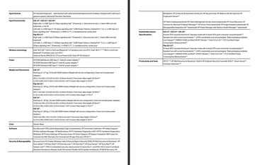 规格HP ProBook 4 G2i