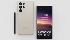 据传，三星Galaxy S23系列将采用更像Note的设计，审美变化极小。(图片来源：Technizo Concept)
