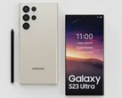 据传，三星Galaxy S23系列将采用更像Note的设计，审美变化极小。(图片来源：Technizo Concept)