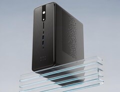 搭载 Strix Halo 的 AIdeaStation R1 mini PC 拥有 128 GB 内存和 40-CU iGPU。(图片来源：ITHome）