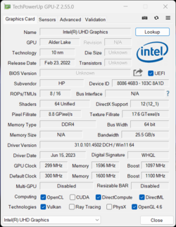 GPU-Z UHD 图形处理器
