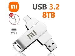 8 TB 闪存盘（图片来源：截图 - Notebookcheck / Aliexpress）
