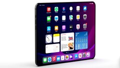首款Apple 可折叠手机（可能被称为 iPhone Fold）可能不会在 2026 年推出，而是在 2027 年。(图片来源：Zoneoftech）