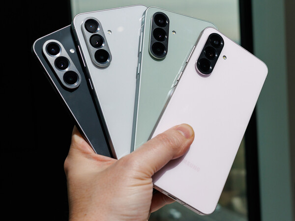 虽然Galaxy A56 5G 有四种颜色，但在美国只有三种。(图片来源：Notebokcheck）