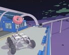 火星上的漫游车。(图片来源：Shape Shop）