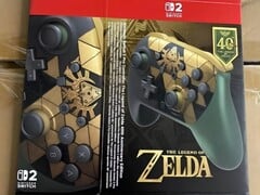 《塞尔达传说》主题的Switch 2 Pro手柄。