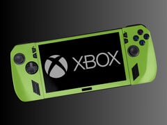 Xbox 手持设备模型（图片来源：华硕，MightySkins 有编辑）