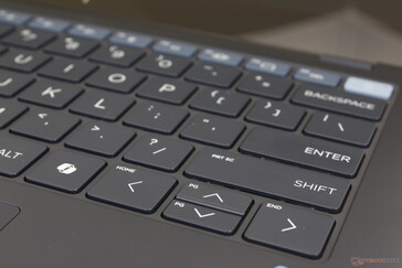 与其他 EliteBook 或 Dragonfly 设计相比，狭窄的箭头键没有得到改善