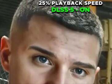 头侧有头发的星域角色，佩戴 DLSS。