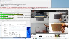 打开多个浏览器标签页和播放 4K 视频材料时的最大延迟