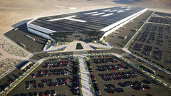 位于内华达州的庞大的Gigafactory（图片: 特斯拉）。