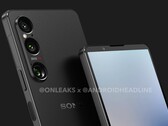 据传,Xperia 1 VI 比目前的 Xperia 1 V 更短但更宽(图片来源:@OnLeaks &Android Headlines)