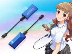 万代南梦宫发布限量版 Astell & Kern AK HC4 Idolmaster 灰姑娘女孩版 USB DAC。(图片来源:Iriver)