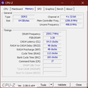 CPU-Z 内存