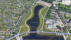 GNSS 测试运行（41 毫米）：环湖航行