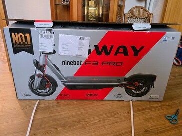 Ninebot F3 Pro 开箱体验